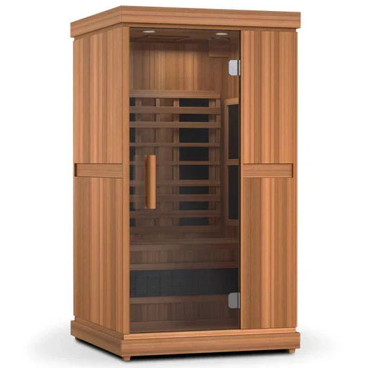 AuraHeats AH-1 Solo Full Spectrum Infrared Sauna-AuraHeats Saunas-HQ Sauna