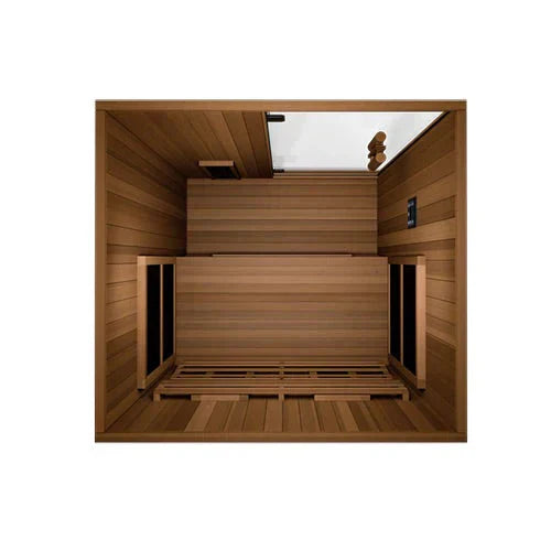 AuraHeats AH-1 Solo Full Spectrum Infrared Sauna-AuraHeats Saunas-HQ Sauna