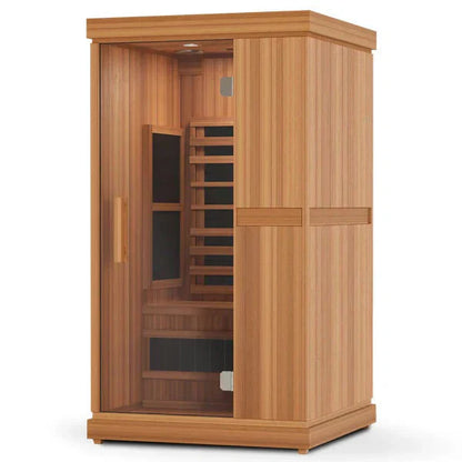 AuraHeats AH-1 Solo Full Spectrum Infrared Sauna-AuraHeats Saunas-HQ Sauna