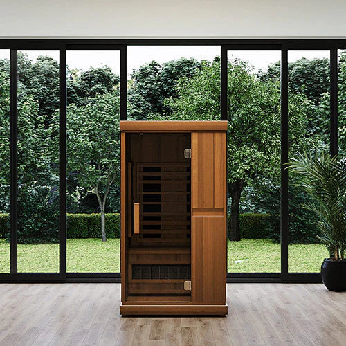 AuraHeats AH-1 Solo Full Spectrum Infrared Sauna-AuraHeats Saunas-HQ Sauna