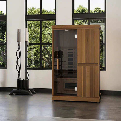 AuraHeats AH-2 Dual Full Spectrum Infrared Sauna-AuraHeats Saunas-HQ Sauna