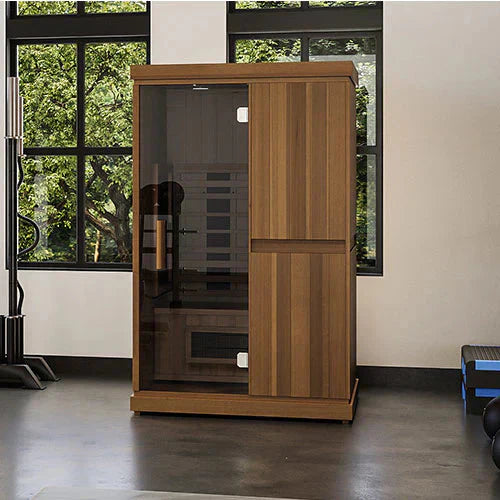 AuraHeats AH-2 Dual Full Spectrum Infrared Sauna-AuraHeats Saunas-HQ Sauna